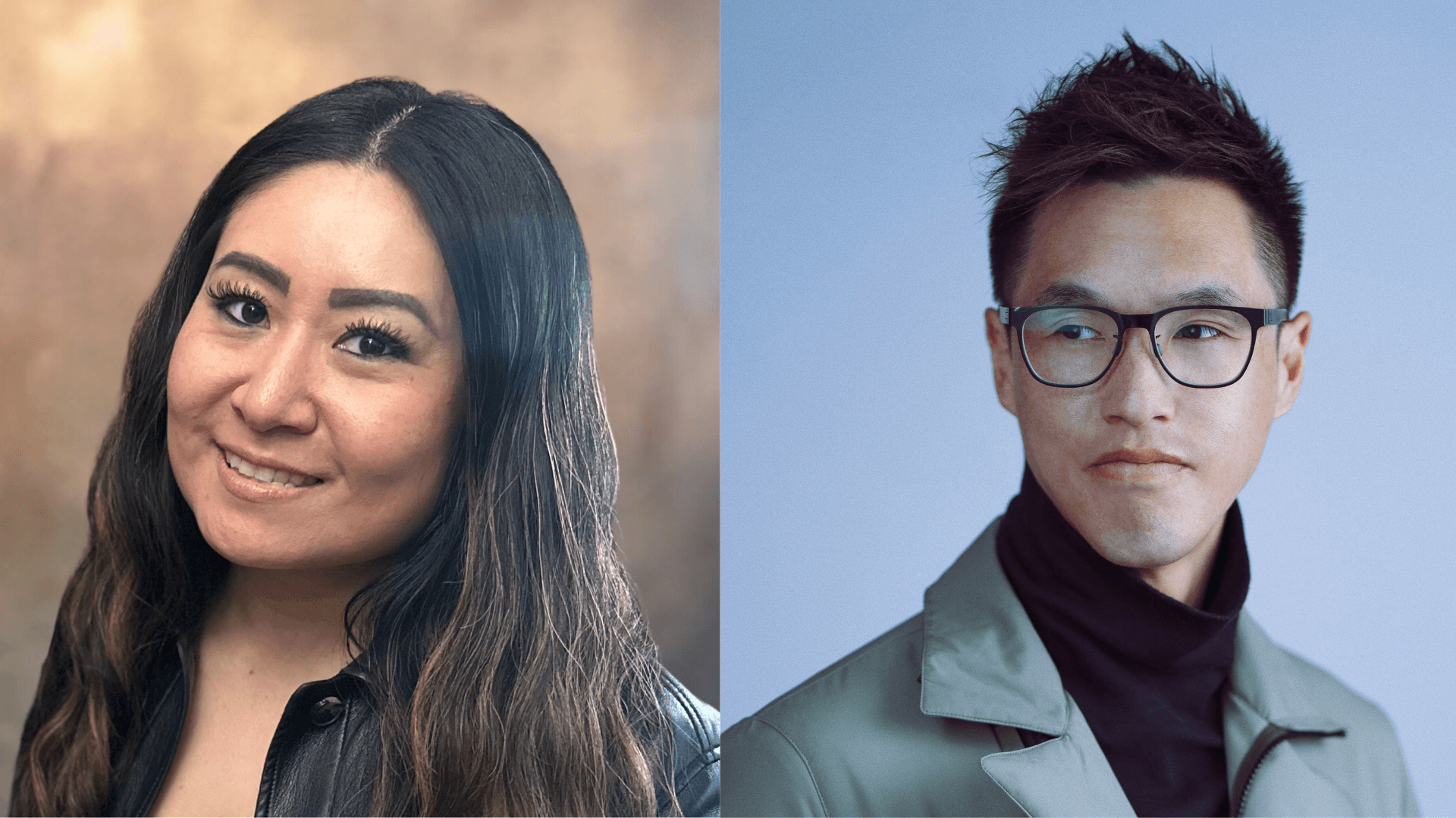 Left: Natasha Jung; Right: Wesley Chan