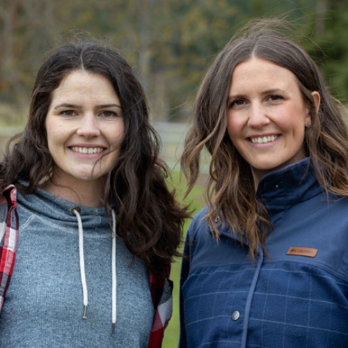 Friendly Composting - Claire McLoughlin (left), Katie Forsyth (right) 