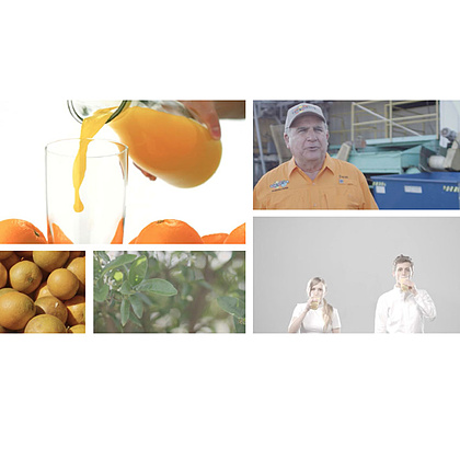 In addition to animation and graphics, I plan to use our RED camera for absolutely gorgeous shots. Here are a few examples of shots our team has taken for the orange juice episode of the web series Consider The Source.