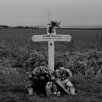 Unlike Robbie's, Patrick's cross is surrounded by flowers and gifts from the ones who still love and care about him. There's even a box of his favourite chocolates that his mom brings him out regularly. It drives Robbie crazy looking at the symbols of love and affection that surround Patrick's cross, but he's sure that as time goes by, people will stop visiting Patrick. Just like they stopped visiting him.