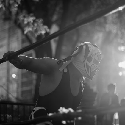 An underground wrestling ring will be home to some of Santo's debut fights. There's nothing quite like a baptism by fire.