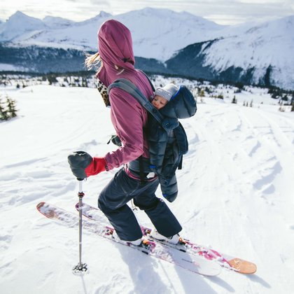 For the Lynchs skiing in the backcountry is a family affair. Introducing Izzy's son Knox to the backcountry at 9 months old is a special moment that will be included in our project, and showcases how her parents decision to purchase a backcountry ski lodge in the remote Rocky Mountains has elicited a multigenerational influence on their lives.