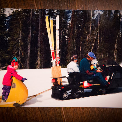 Old photos of the early days at Amiskwi Lodge will be used to tell the story and give a sense of what it was like to bring a young family deep into the backcountry in the mid-nineties.