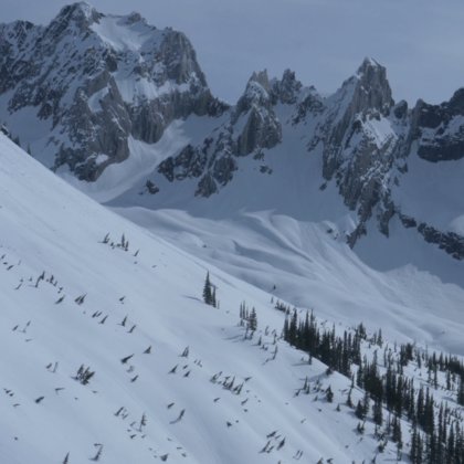 High Alpine mountains filmed from the air and the ground