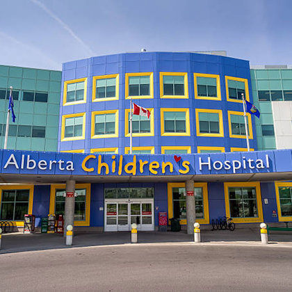Working with the communications team at the Alberta Children's Hospital, we will have access to certain locations inside the hospital to record interviews as well as permission to use exterior shots of the building itself.