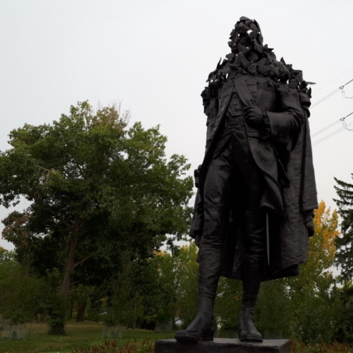 This photo will show off some locations ideas we have (statues and places in calgary, as well as how we will position our shots and our colouring (position using the Rule of Thirds and colouring still being more natural). It also shows our tone and style, more natural with lots of b role showing off the city. 