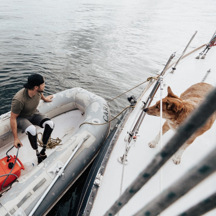 100% They live on their sailboat and this is the 4th time in a row their transmission broke. I capture the entire boat rescue and their domestic dispute which was a true statement of their real nature. 